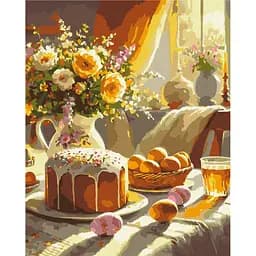 Картина за номерами на підрамнику Brushme Світле Воскресіння