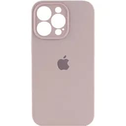 Чехол Silicone Case Full Camera Protective AA для iPhone 14 Pro 6.1" Серый / Lavender