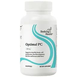 Комплекс фосфатидилхоліну Seeking Health Optimal PC 800 мг 100 гелевих капсул