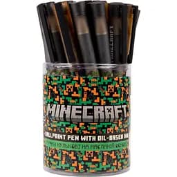 Ручка шариковая Yes Minecraft синие чернила упаковка 24 шт. (412148)