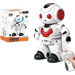 Радиоуправляемый детский робот 606-2 интерактивная игрушка с музыкальными и танцевальными возможностями Белый