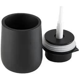 Дозатор для рідкого мила МВМ My Home Richmond, 340 мл, чорний (BA-09 BLACK) - мініатюра 2