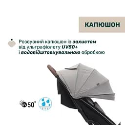 Прогулянкова коляска Chicco Glee сіра (87068.43) - мініатюра 6