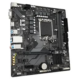 Материнська плата Gigabyte B760M H DDR4 (B760M H DDR4) (Socket 1700, Intel B760, Micro-ATX) - мініатюра 2