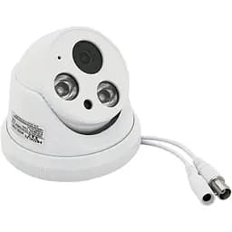 Камера PiPo AHD H-801, купольна пластик c потужною підсвіткою 3.6мм 1.3MP