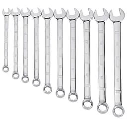 Набор ключей комбинированных DeWALT 10 штук: 10, 11, 12, 13, 14, 15, 16, 17, 18, 19 мм (DWMT19227-1)