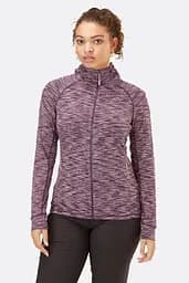 Художнє жіноче Rab Maze Hoody Womens 12 Білий-Фіолетовий