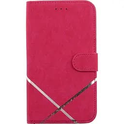 Чохол-книжка Toto Book Silicone Slide Universal Cover 6.5" (№2) Pink