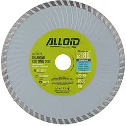 Диск алмазний Alloid Building Tools Turbo Wave відрізний 180 мм (DS-7180TW)