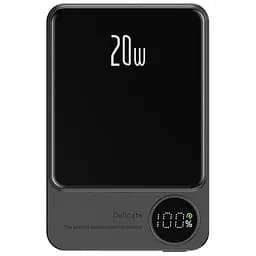 Повербанк MagSafe Power Bank Q9 з бездротовою зарядкою для iPhone 10000 mAh 20W Black - мініатюра 2