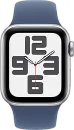 Смарт-годинник Apple Watch SE 2 GPS 44mm Silver Aluminium Case w. Denim Sport Band - M/L (MXER3/MXG53/MXGQ3) - мініатюра 3