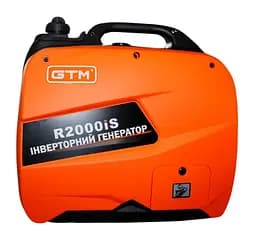 Генератор інверторний GTM 1,8/2,0 кВт, однофазний, ручний запуск (R2000IS) - мініатюра 3