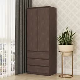 Шкаф распашной с ящиками MebelStar Нео 2Д3Ш 80x50x210 см Дуб ристрето (MBS-1112)