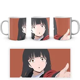 Кухоль GeekLand Шалений азарт Kakegurui Юмеко Джабамі KI.02.14 330 мл білий - мініатюра 4