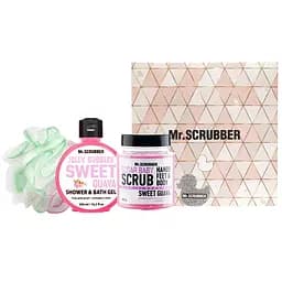 Подарунковий набір Mr.Scrubber Sweet Guava: Цукровий скраб 300 г + Гель для душу 300 мл + Мочалка Хмаринка - мініатюра 2