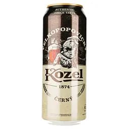 Пиво Velkopopovitsky Kozel темне 3.7% 0.5 л з/б