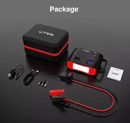 Автомобільне пусковий пристрій Utrai 24000Mah 150Psi 2000A 4 в 1 - мініатюра 8