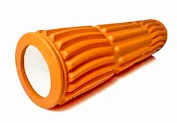 Масажний ролик EasyFit Foam Roller 45 см помаранчевий (EF-2030-BL)