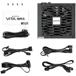 БЖ 850W Chieftec VITA SM3 BPX-850-C ATX 3.1 120mm, 80+ Bronze, Semi modular, Retail (BPX-850-C)