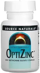 Вітаміни та мінерали Source Naturals OptiZinc, 60 таблеток