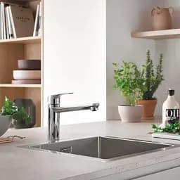Змішувач для мийки Grohe EuroSmart одноважільний Хром 30412 - мініатюра 5