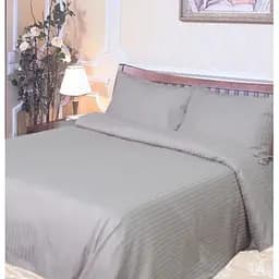 Підковдра Ярослав 145 x 215 см сатин страйп темнопудрова