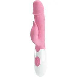 Вібратор-кролик Pretty Love Peter 19.2 см рожевий