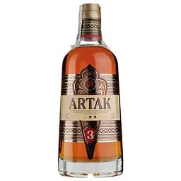 Бренді Artak 3 роки, 40%, 0,5 л
