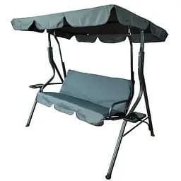 Садовые качели Garden Line VIP антрацит 170 x 110 x 153 см