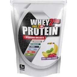 Протеин Power Pro Whey Protein банан-земляника 2 кг