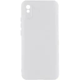 Чехол TPU Getman Liquid Silk Full Camera для Xiaomi Redmi 9A Белый / White