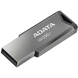 USB флеш накопичувач ADATA 16GB AUV 250 Silver USB 2.0 (AUV250-16G-RBK) - мініатюра 4