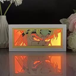 Світильник нічник 3D Неймовірні Пригоди ДжоДжо Діо JoJo's Bizarre Adventure Dio 20 см NL3D JJ D