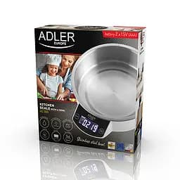Ваги кухонні з чашею Adler AD 3166 - мініатюра 3