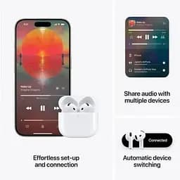 Бездротові навушники Apple AirPods 4 (MXP63) - мініатюра 6
