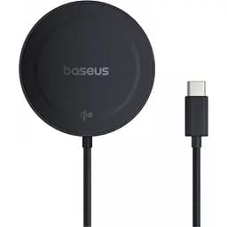 Бездротовий зарядний пристрій Baseus Simple Mini4 15W Explorer Edition Cosmic Black (P10273300121-02) [151033] - мініатюра 2