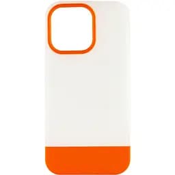 Чохол Epik TPU+PC Bichromatic для Apple iPhone 13 Pro 6.1 Matte/Orange