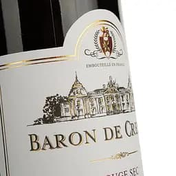 Вино Baron de Cresset червоне сухе 0.75 л - мініатюра 3