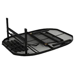 Стіл Bo-Camp Northgate Oval Black Grey 120 x 80 см (1404187) - мініатюра 5