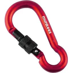 Брелок-карабін Munkees 3247 Pear with Screw Lock 7х70 мм Red (1012-3247-RD)