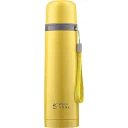 Термос Well Done жовтий 500 мл (WD-7145Y)