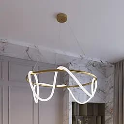 Люстра MJ-Light ROPE D800 4000K GD 10021 - мініатюра 3