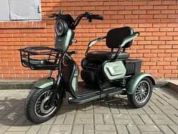 Електроскутер Триколісний Corso Logan (1200W 72V/23Ah) Зелений - мініатюра 4