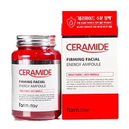 Сыворотка ампульная для лица омолаживающая FarmStay Ceramide Firming Facial 250 мл