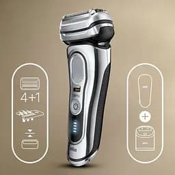 Електробритва Braun Series 9 Pro [9466cc] чорно-сіра [84907] - мініатюра 8