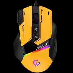 Миша GamePro GM300BL Yellow-Black (GM300Y)