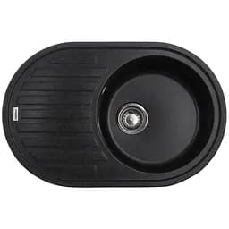 Кухонная мойка Zerix ZS-7750R-13 graphite ZX4561, Графит