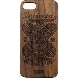 Чохол-накладка Remax Wood Case Apple iPhone 7 Skateboard