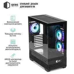 Корпус для ПК QUBE (FORT_GBNU3) - мініатюра 6