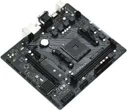 Мат.плата AM4 (A520) ASRock A520M-HVS, A520, 2xDDR4, Int.Video(CPU), 4xSATA3, 1xM.2, 1xPCI-E 16x 3.0, 1xPCI-E 1x 3.0, ALC887, RTL8111H, 6xUSB3.2/6xUSB2.0, VGA/HDMI, MicroATX - мініатюра 4